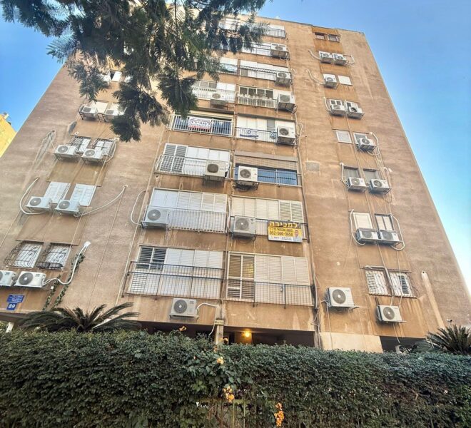 חדשה להשכרה בשכונת נווה חן, במספרים הגבוהים ובחלק המבוקש של הרחוב, בסמוך לפארק וולפסון וקאנטרי ברבור | מעפילי אגוז 89, תל אביב